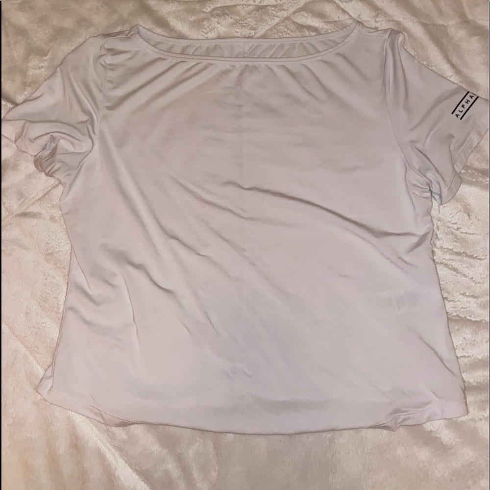 Alphalete cropped T